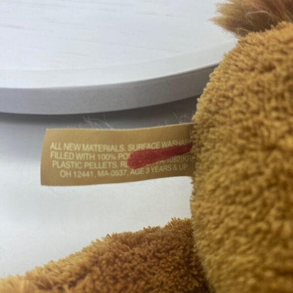 Bath & Body Works Plush Fox Toy 10” Brown White Stuffed Animal Pellet Filled - Picture 4 of 7